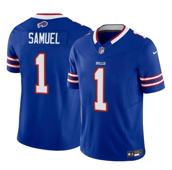 Curtis Samuel Buffalo Bills blue Vapor jersey