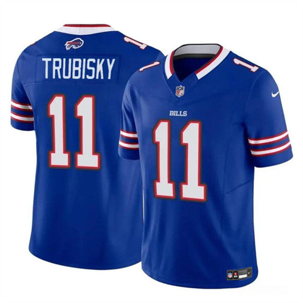 Mitch Trubisky Buffalo Bills blue Vapor jersey