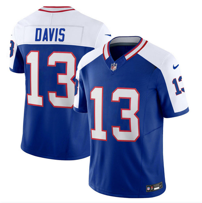 Gabe Davis Buffalo Bills blue Vapor jersey
