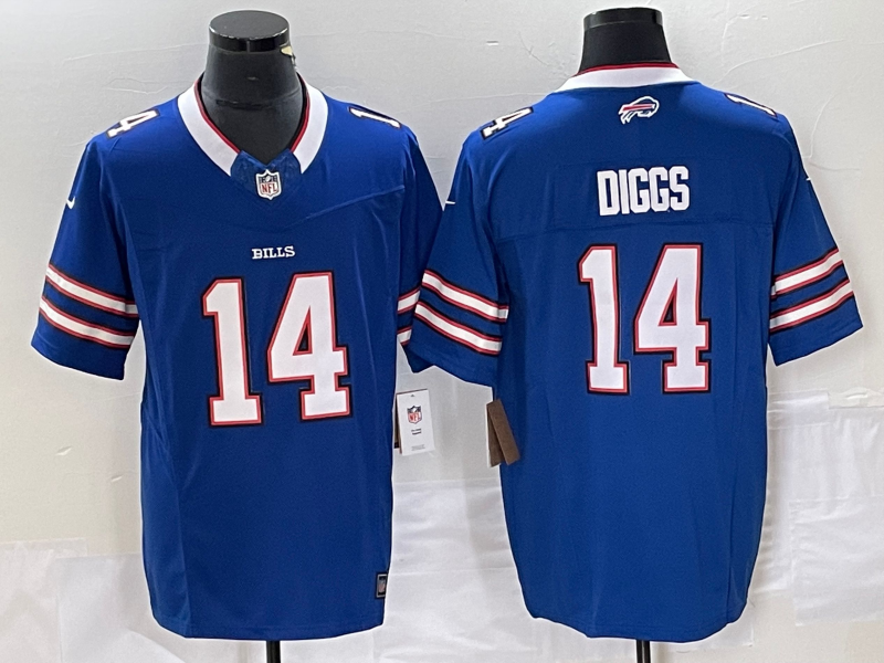 Stefon Diggs Buffalo Bills blue FUSE jersey
