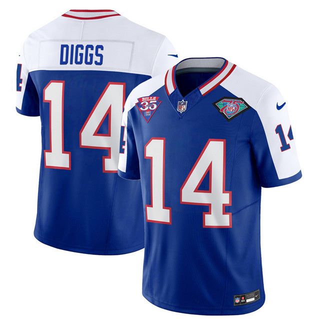 Stefon Diggs Buffalo Bills blue Vapor jersey