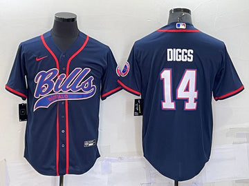 Stefon Diggs Buffalo Bills navy jersey