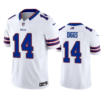 Stefon Diggs Buffalo Bills white Vapor jersey