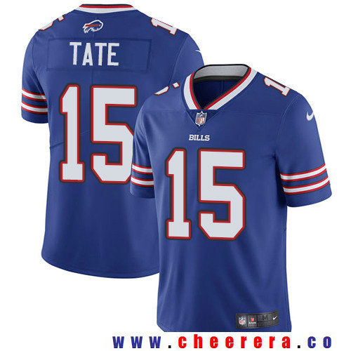 Brandon Tate Buffalo Bills royal Vapor jersey