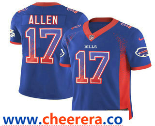 Josh Allen Buffalo Bills blue Color Rush jersey