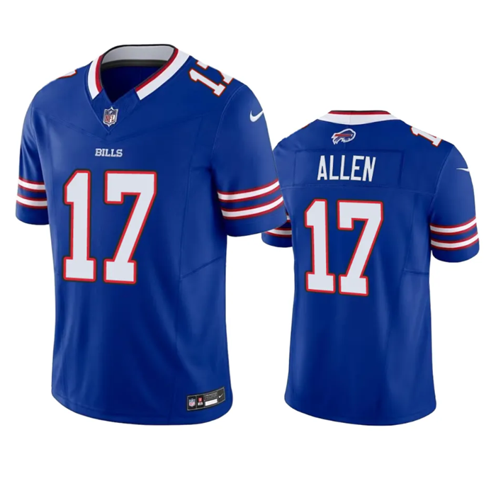 Josh Allen Buffalo Bills blue Vapor jersey