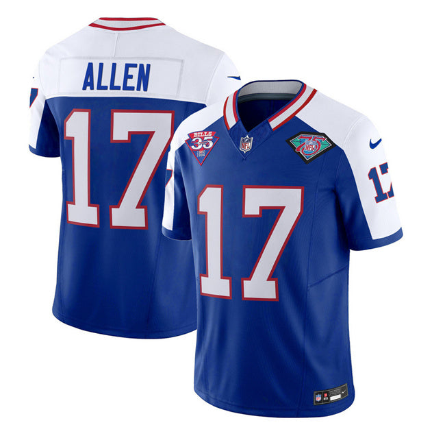 Josh Allen Buffalo Bills blue Vapor jersey