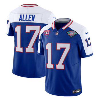 Josh Allen Buffalo Bills blue Vapor jersey