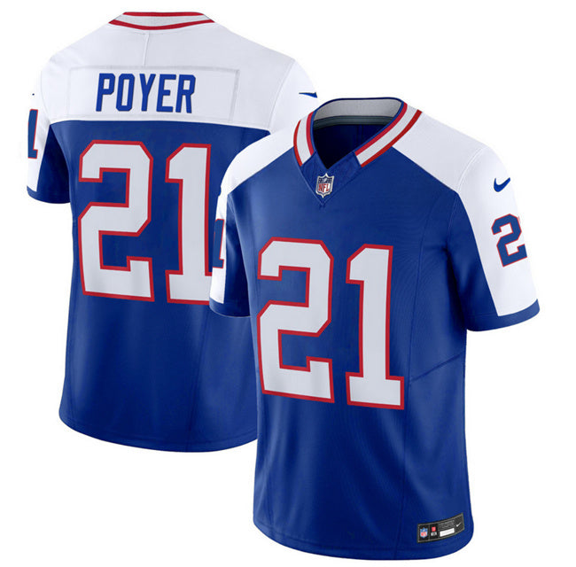 Jordan Poyer Buffalo Bills blue Vapor jersey
