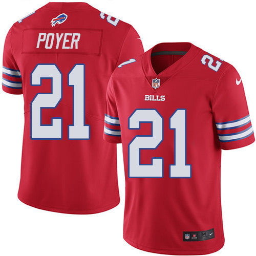 Jordan Poyer Buffalo Bills red Vapor jersey