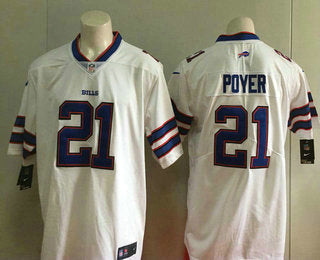 Jordan Poyer Buffalo Bills white Vapor jersey