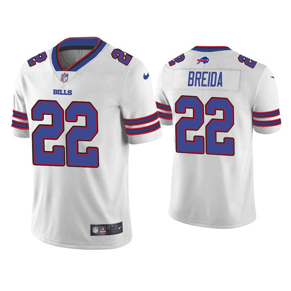 Matt Breida Buffalo Bills white Vapor jersey