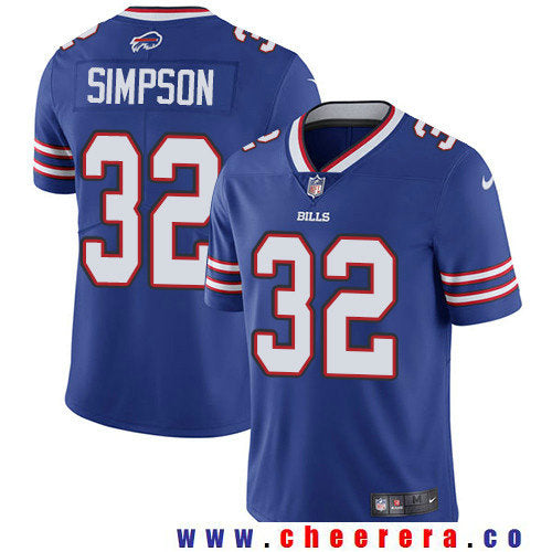 O. J. Simpson Buffalo Bills royal Vapor jersey