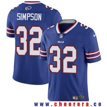 O. J. Simpson Buffalo Bills royal Vapor jersey