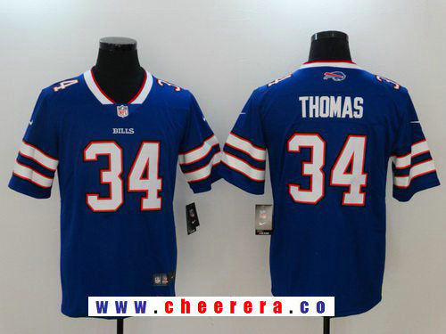 Thurman Thomas Buffalo Bills royal Vapor jersey