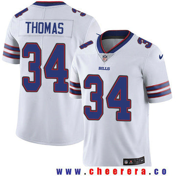 Thurman Thomas Buffalo Bills white Vapor jersey