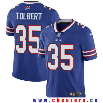 Mike Tolbert Buffalo Bills royal Vapor jersey
