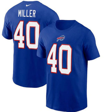 Von Miller Buffalo Bills blue jersey