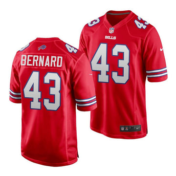 Terrel Bernard Buffalo Bills red jersey