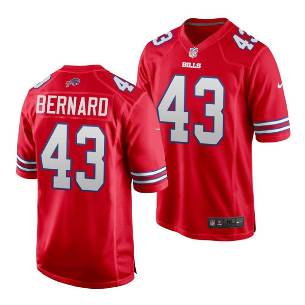 Terrel Bernard Buffalo Bills red jersey
