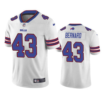 Terrel Bernard Buffalo Bills white Vapor jersey