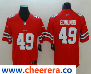 Tremaine Edmunds Buffalo Bills red Color Rush jersey