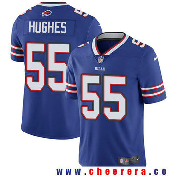 Jerry Hughes Buffalo Bills royal Vapor jersey