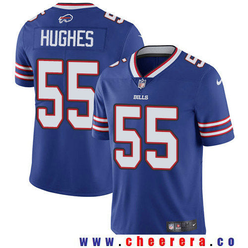 Jerry Hughes Buffalo Bills royal Vapor jersey