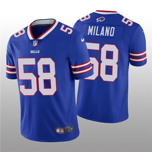 Matt Milano Buffalo Bills royal Vapor jersey