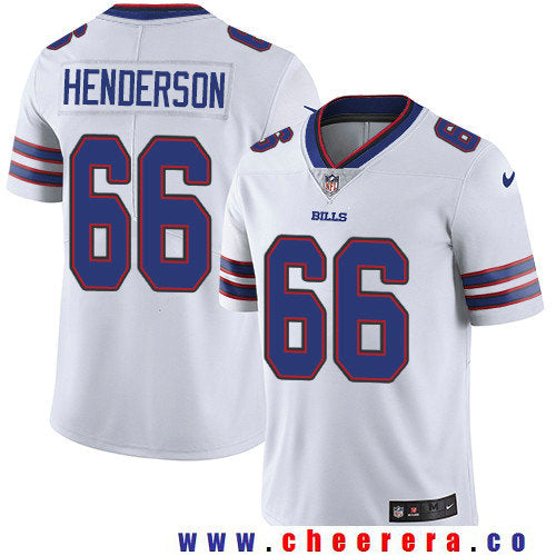 Seantrel Henderson Buffalo Bills white Vapor jersey