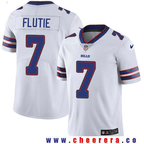Doug Flutie Buffalo Bills white Vapor jersey