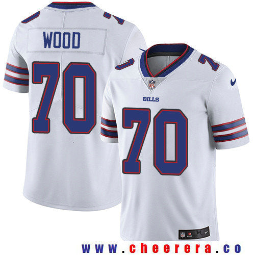 Eric Wood Buffalo Bills white Vapor jersey
