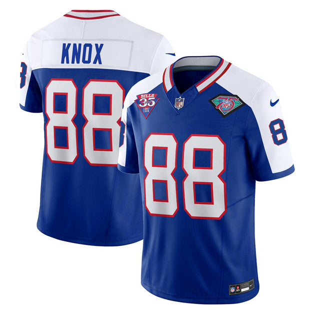 Dawson Knox Buffalo Bills blue Vapor jersey