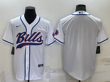 Custom Buffalo Bills white jersey