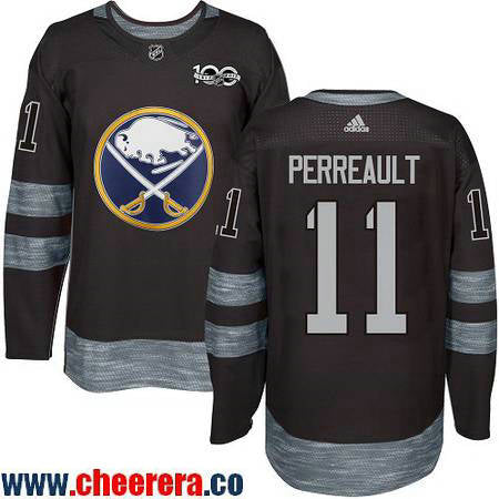 Gilbert Perreault Buffalo Sabres black jersey