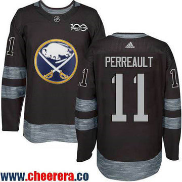 Gilbert Perreault Buffalo Sabres black jersey