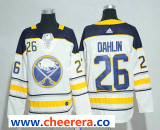 Rasmus Dahlin Buffalo Sabres white Away jersey