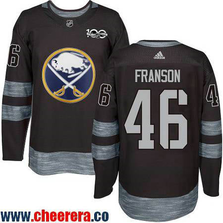 Cody Franson Buffalo Sabres black jersey