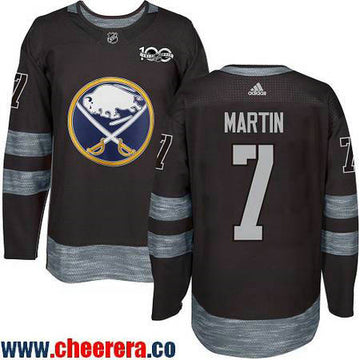 Rick Martin Buffalo Sabres black jersey