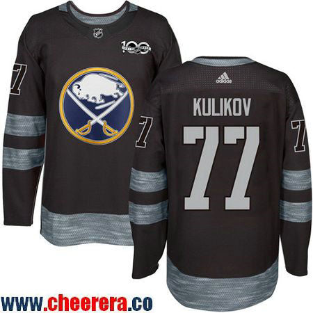 Dmitry Kulikov Buffalo Sabres black jersey