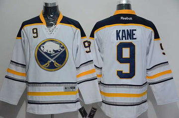 Evander Kane Buffalo Sabres white Away jersey