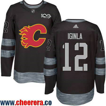 Jarome Iginla Calgary Flames black jersey