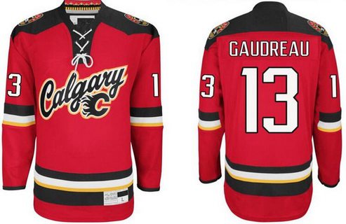 Johnny Gaudreau Calgary Flames Alternate jersey