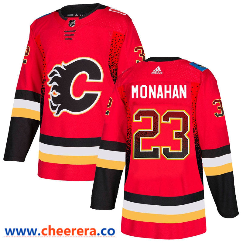 Sean Monahan Calgary Flames red Fashion jersey