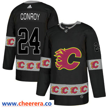 Craig Conroy Calgary Flames black Fashion jersey