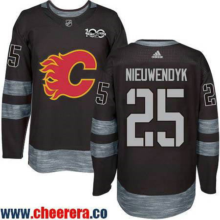 Joe Nieuwendyk Calgary Flames black jersey
