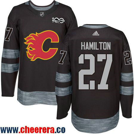 Dougie Hamilton Calgary Flames black jersey