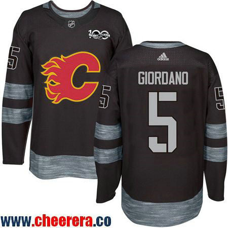Mark Giordano Calgary Flames black jersey