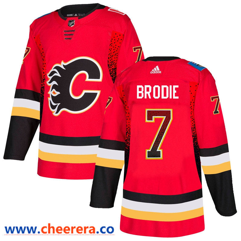 T.J. Brodie Calgary Flames red Fashion jersey