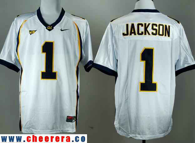 DeSean Jackson Cal Bears white jersey